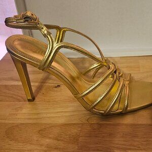 Schutz Gold Heels